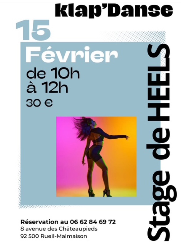 Réservez un cours de belles chez Klap'Danse à Rueil- Malmaison